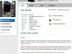 A 39 year-old man seeking a 23 - 33 year-old woman.